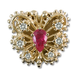 ra7774 Ruby Bracelet Slide 